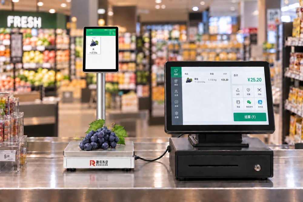 RS666 AI Checkout Scale